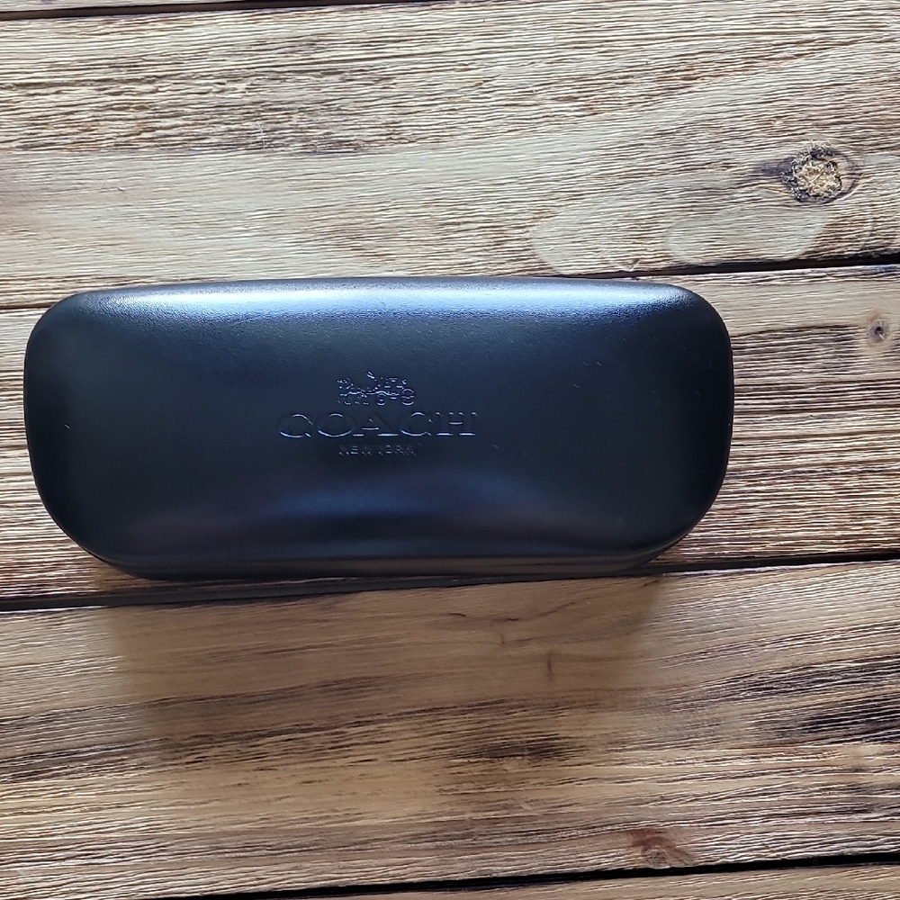 Coach Sleek Black Eyewear Case